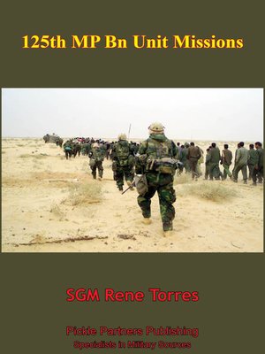 cover image of 125th MP Bn Unit Missions